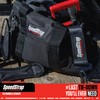 SpeedStrap Black Canvas Storage Tool Bag with Pockets and Carry