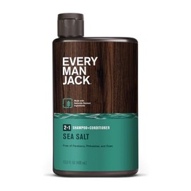 Every Man Jack, Champú 2 en 1 sal marina, 13.5 Fl Oz
