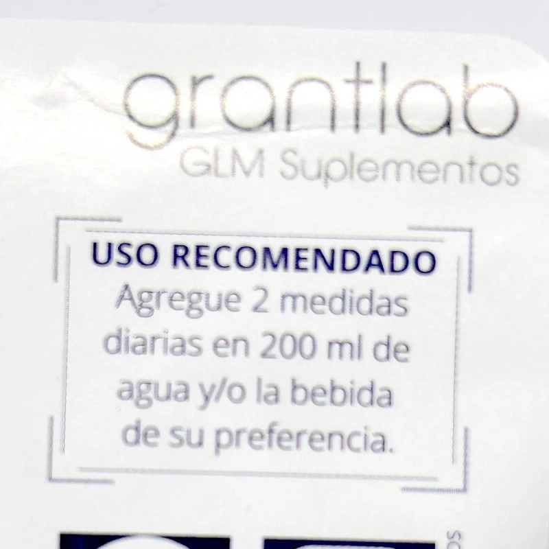 Colágeno Hidrolizado Marino Sin Sabor 300 Grs Grantlab