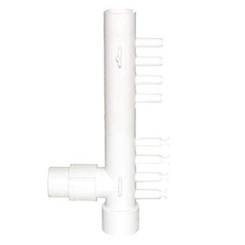 Hot Tub Classic Parts Spa Manifold Air 8 Port 3/8 Inch Barb X 1 Inch Slip Compatible with Most Jacuzzi Spas 2540-090