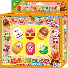 SEGA Toys Anpanman It! Corolon Park Corolon Dama, Lively Friends, Anpanman Ampanman Set