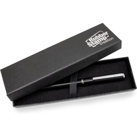 Heri Metal Signature Stamp Pen with Free Engraving - Black