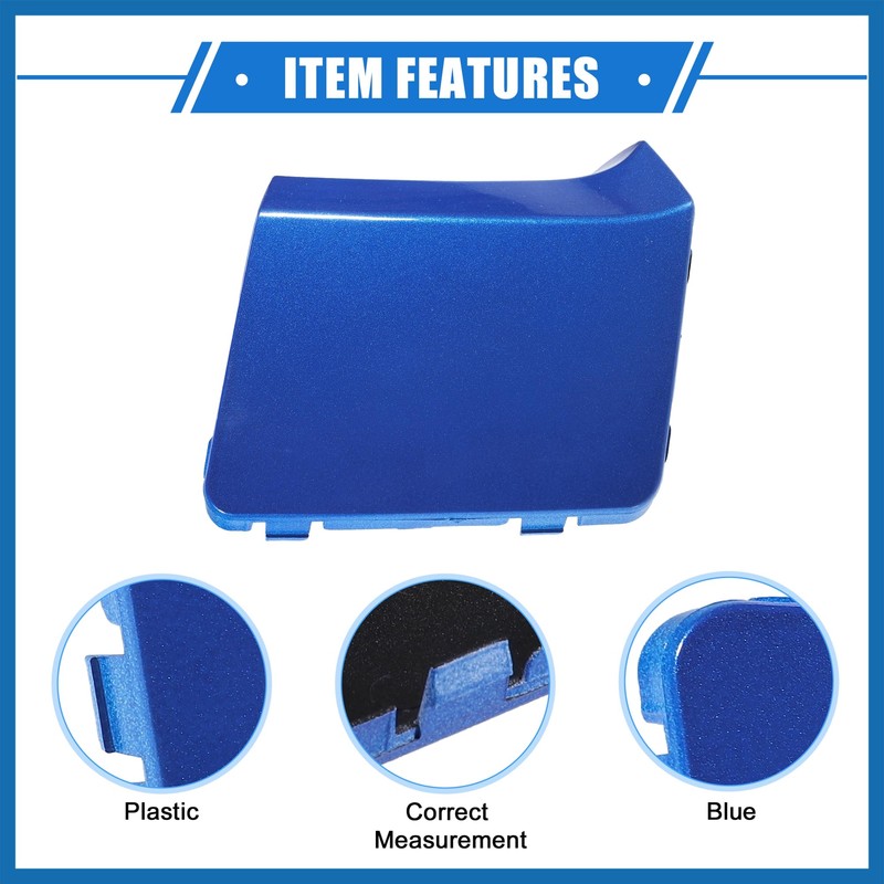 A ABSOPRO Car Towing Tow Eye Hook Cover Cap Compatible