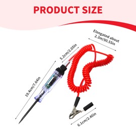 atnayo Circuit Tester,3-120V Test Light with LED, Car Electrical Fuse Tester