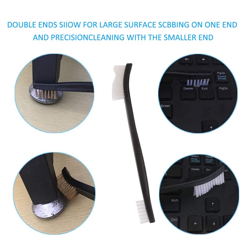 9pcs Wire Brush Set, Rust Paint Metal Cleaner, Cleaning Welding