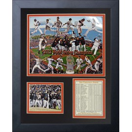 Legends Never Die "2012 San Francisco Giants Framed Photo Collage, 11 x 14-Inch, (11245U)
