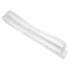 Cinta Métrica Flexible Transparente 1m Precisión 0.1mm Doble Cara