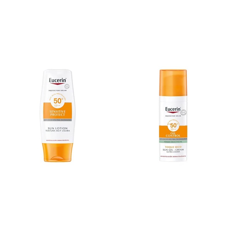 Eucerin Protector Solar FPS 50 , Sensitive Protect, 150 ml