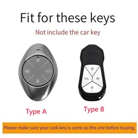 ontto Leather Car Key Case Key Case Key Case Protective Key Fob Suitable for Xiaopeng Xpeng P5 P7 G3 G6 G9 G3i 2021 2022 Keyless Access Car Accessories 4 Buttons B Brown