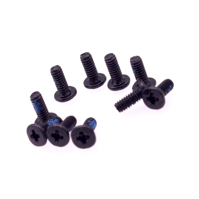 10-Pack M2x5mm Black Mounting Screw Bottom Case Screws Replacement for