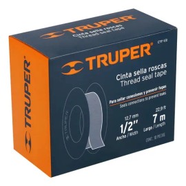 Paquete 10 Cinta De Teflon 12 Truper 12520                                                                                                            