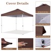 SCOCANOPY Replacement Top with Air Vent for 12x12 Canopy Frame,