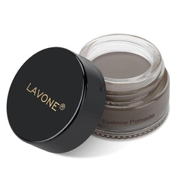 Eyebrow Pomade - Waterproof Brow Pomade for Long-lasting Results,Smudge Proof and Sweat Resistant Formula,Natural Eyebrow Makeup for All Skin Types and Tones - Ash Grey