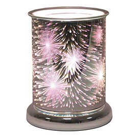 Aroma Electric Wax Melt Burner Cylinder Auto Touch On/Off 3D Supanova Design