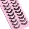Strip Lashes False Lashes 10 Pairs 5 Styles Natural Look