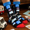 Funny Mail Carrier Socks Thank You Gifts Appreciation Birthday Christmas