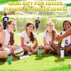 Skybooly 12 Pcs Soccer Water Bottle Bulk 20 oz Soccer