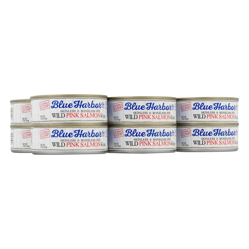 Blue Harbor Fish Co. Wild Pink Salmon in Water with