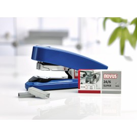 Novus Novus Heftklammern 24/6 DIN SUPER für Büroheftgeräte, 10.000 Stück