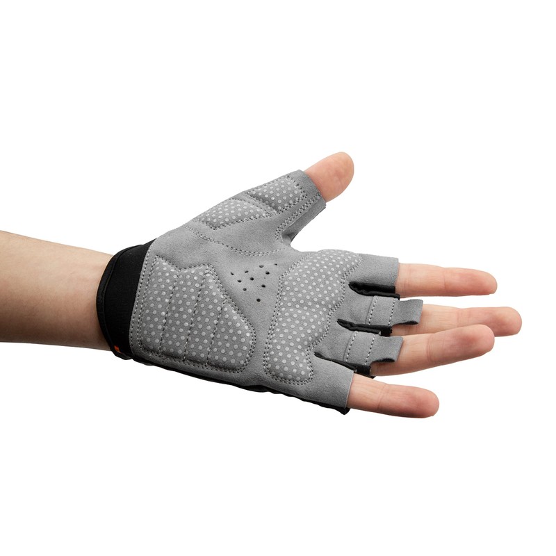 Urban Prime Short Gel-Padded Gloves Orange Cycling Gloves Summer Short