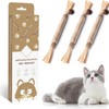 Oillase 3 Pack Natural Silvervine Sticks Cat Toys, Catmint Silvervine