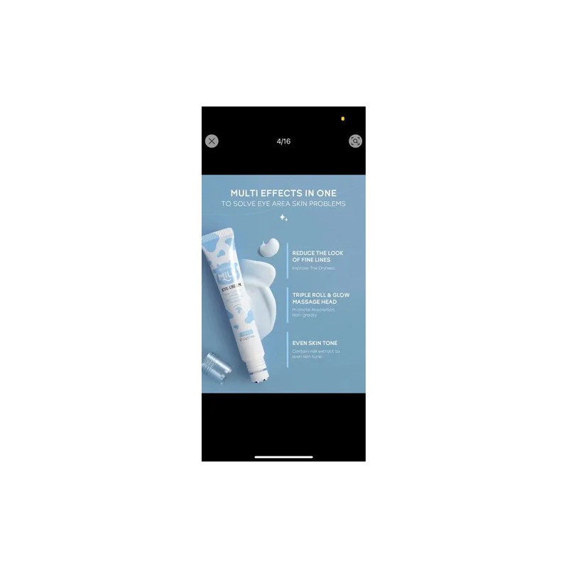 Crema Contorno De Ojos Hidratante Con Triple Rodillo Laikou