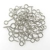 110 PCS Self Tapping Eye Screw Hooks Eye Bolts with