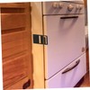 jojofuny 2Pcs Rv Refrigerator Door Prop Clips Locking Mechanism for