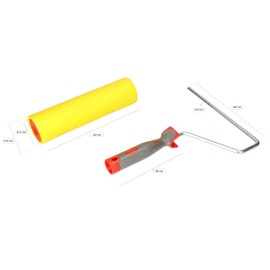 KOTARBAU® Wallpaper Press Roller 240 mm with Rubber Roller and Plastic Handle