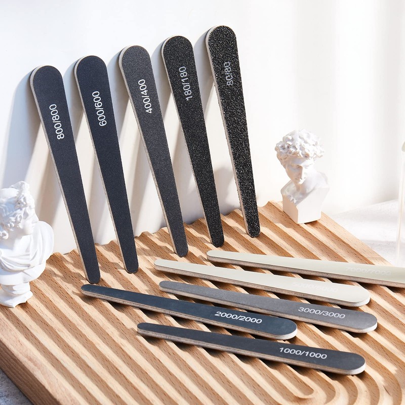 10 Pcs Sanding Sticks Buffing Sanding Sticks for Plastic Models