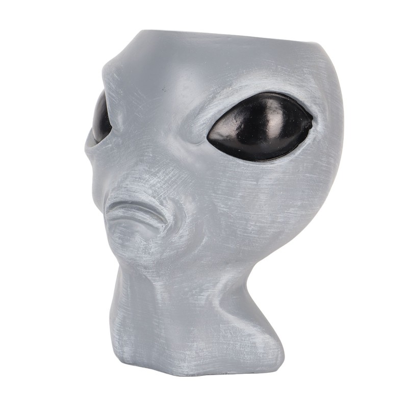 Alien Flower Pot Head Planter Pot Cute Resin Succulent Planter