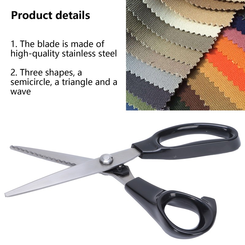 Wavy Serrated Scissor DIY Decorative Paper Edge Scissor Professional Handheld