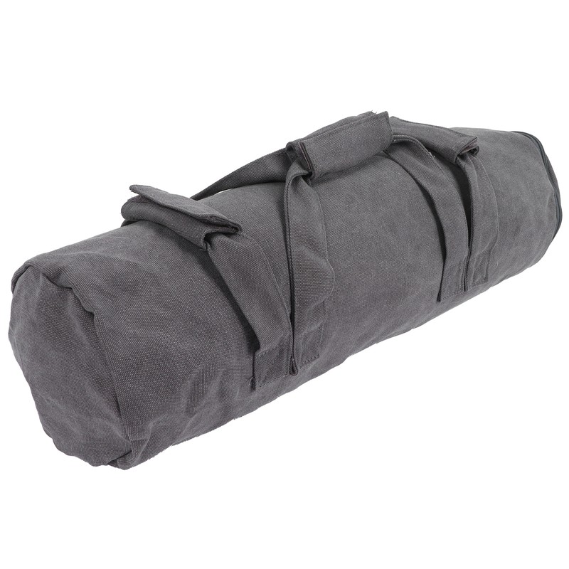 Adjustable Fitness Sandbags Canvas WeightBearing Training Bag for Garden Training(Gray