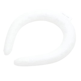 Cogit COOLOOP Neck Ring, Freezes at 82.4°F (28° C), Cools for 2 Hours Under Scorching Sun in Midsummer, 3rd Place Overall Hit Ranking in 2022 in Nikkei Trendy, Clear, M Size