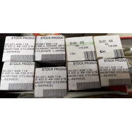 Schlage 1-1/8 Mortise Cylinder C Keyway 626 30-001 626 118 with blocking ring