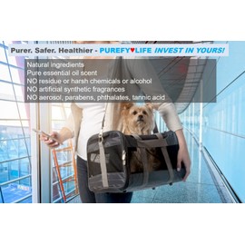 PUREFY Pet Odor Buddy (16oz, 2pk) – Eliminate Odor Naturally. Commercial Grade Cleaner. Heavenly Citrus Scent. No Residue. Use Anywhere.