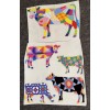 Sandylion Mylar Stickers COWS ON PARADE Sheets