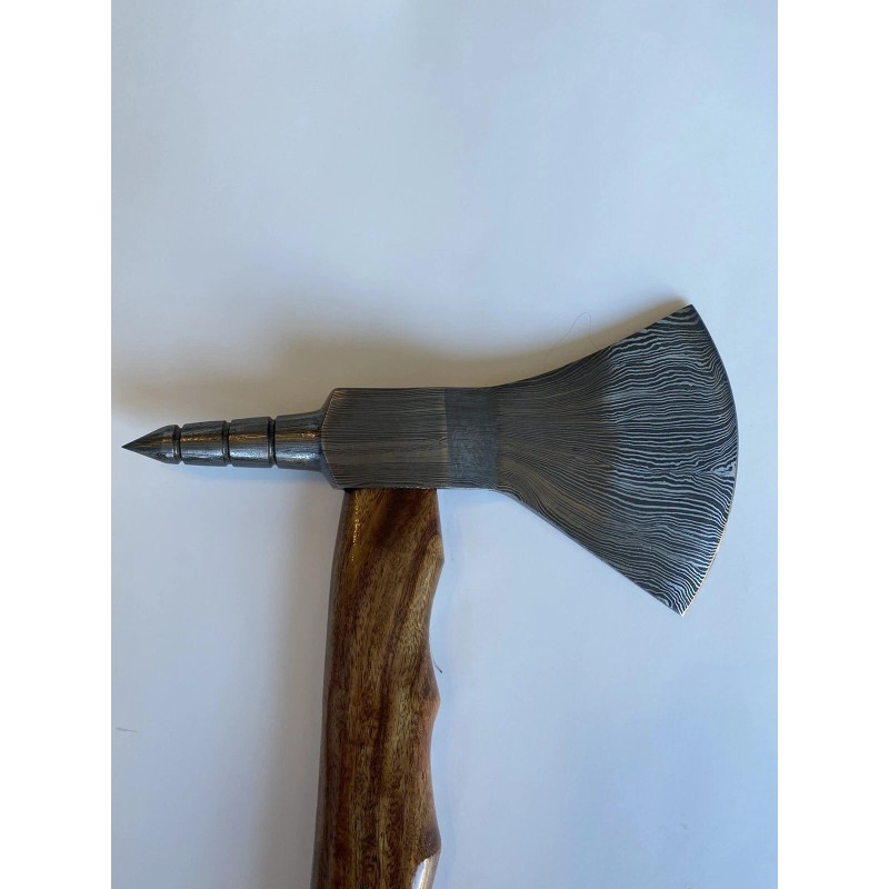 ZH Special Damascus Steel Handmade Hand Forged Axe ZH41 Roofing/tomaha