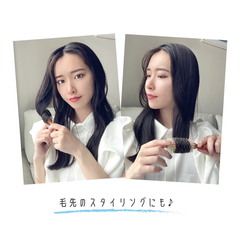 colorful roll brush white