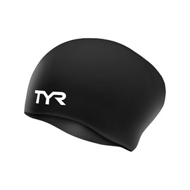 TYR Sport Gorro de natación (de Silicona, para Cabello Largo, no se Arruga)