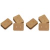 100PCS Small Blank Kraft Paper Ear Studs Earring Display Cards