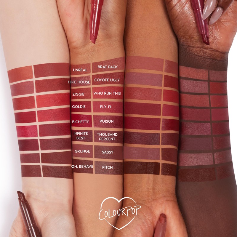 ColourPop Lippie Stix - Long-Lasting Matte Lipstick Formulated with Vitamin