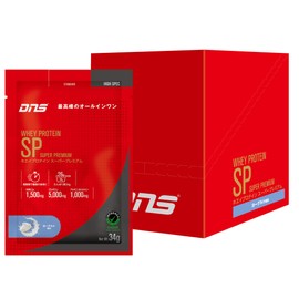 DNS プロテイン ホエイプロテイン SP (スーパープレミアム) ヨーグルト風味 34g×10袋 HMB グルタミン アルギニン シトルリン 配合 NOブースター 水で飲める 筋トレ 個包装