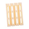VICASKY 4pcs Dominoes Loading Device Domino Train Parts Construction Train