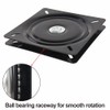 2Pack 8 Inch Lazy Susans Turntable Bearings Swivel Zinc Plate,