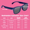 ROSHAMBO Unbreakable Toddler Sunglasses with Strap BPA-free – Girls Boys