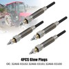 SYOWADA 4 pcs 32A66-03102 Glow Plugs Replacement for Mitsubishi S4S
