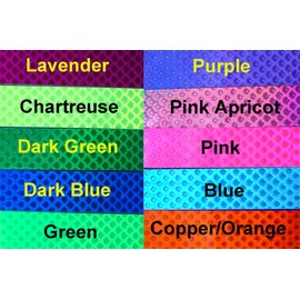 Walleye Candy 10 Colors 10' WTP Fish Eye Scale Prism Lure Tape 1/2" Wide Walleye Candy