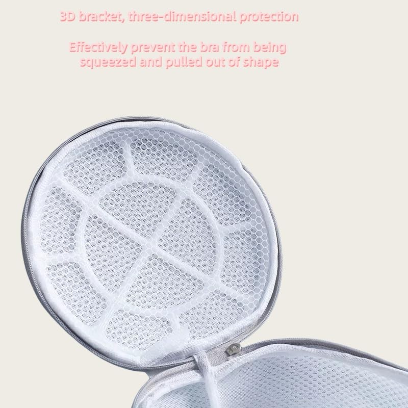 2Pcs Bra Wash Bag Durable Honeycomb Mesh Laundry Bags for