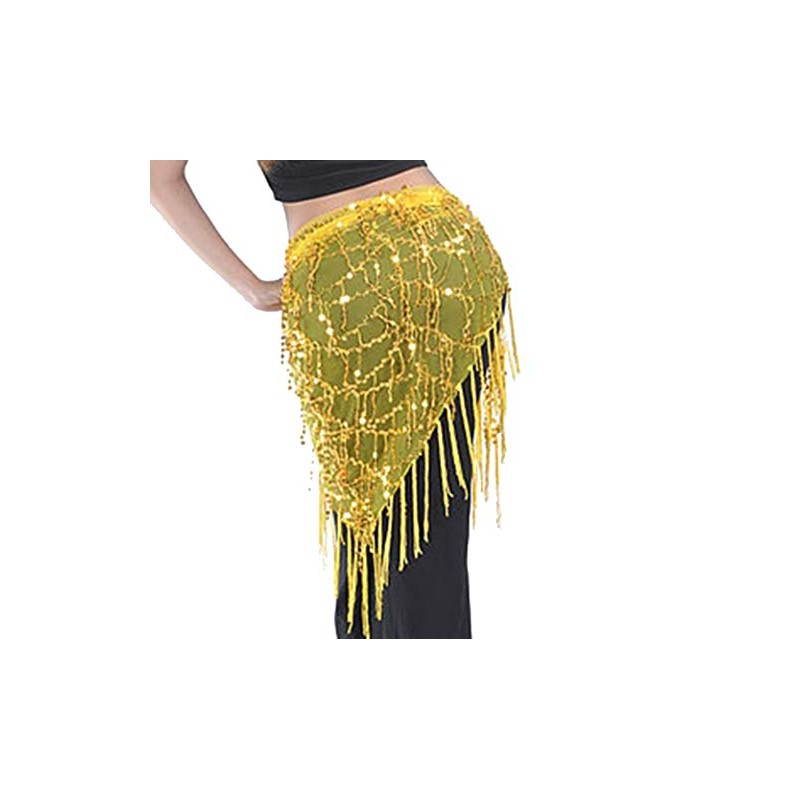 Lauthentic.S - Bufanda de cadera para mujer, con borlas de